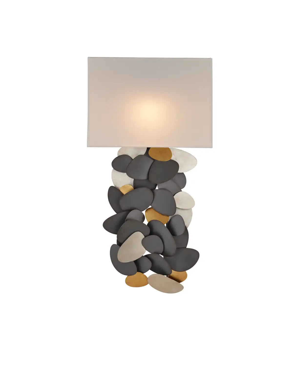 CURREY & COMPANY, MOON DUST WALL SCONCE, WALL SCONCES