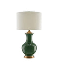 CURREY & COMPANY LILOU GREEN TABLE LAMP - Table