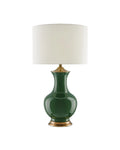 CURREY & COMPANY LILOU GREEN TABLE LAMP - Table