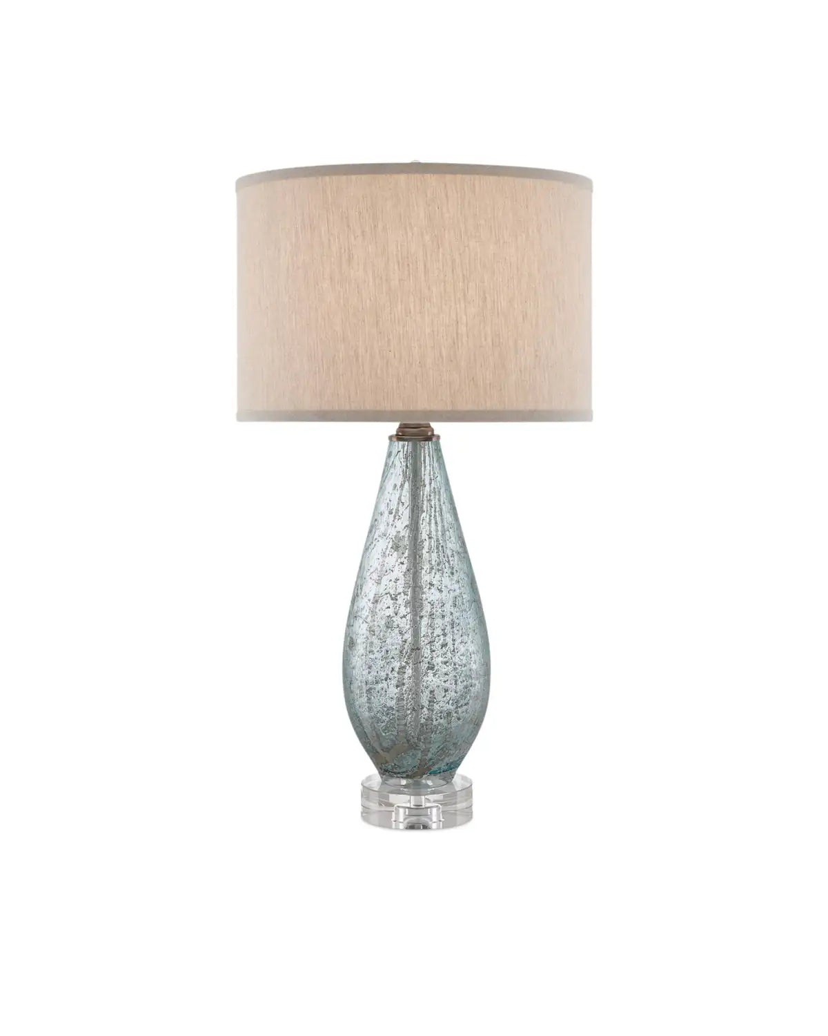 CURREY & COMPANY OPTIMIST BLUE TABLE LAMP - Table