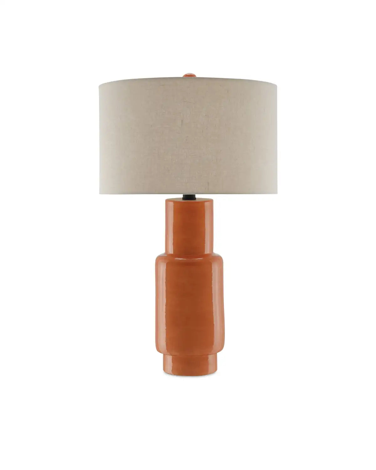 CURREY & COMPANY JANEEN ORANGE TABLE LAMP - Table