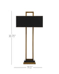 CURREY & COMPANY OTTO TABLE LAMP - Table