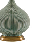 CURREY & COMPANY CAIT GREEN TABLE LAMP - Table