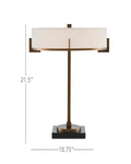 CURREY & COMPANY JACOBI TABLE LAMP - Table