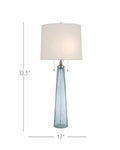 CURREY & COMPANY LOOKE BLUE TABLE LAMP - Table