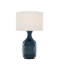 CURREY & COMPANY SAMBA BLUE TABLE LAMP - Table