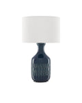 CURREY & COMPANY SAMBA BLUE TABLE LAMP - Table