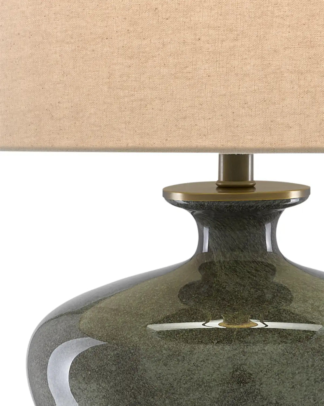 CURREY & COMPANY GREENLEA GRAY TABLE LAMP - Table