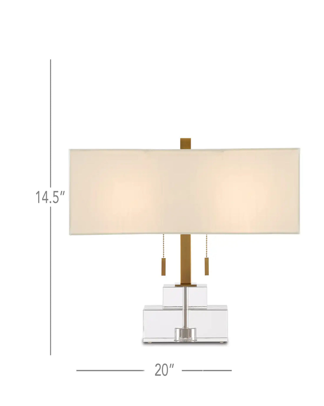 CURREY & COMPANY CHIARA TABLE LAMP - Table