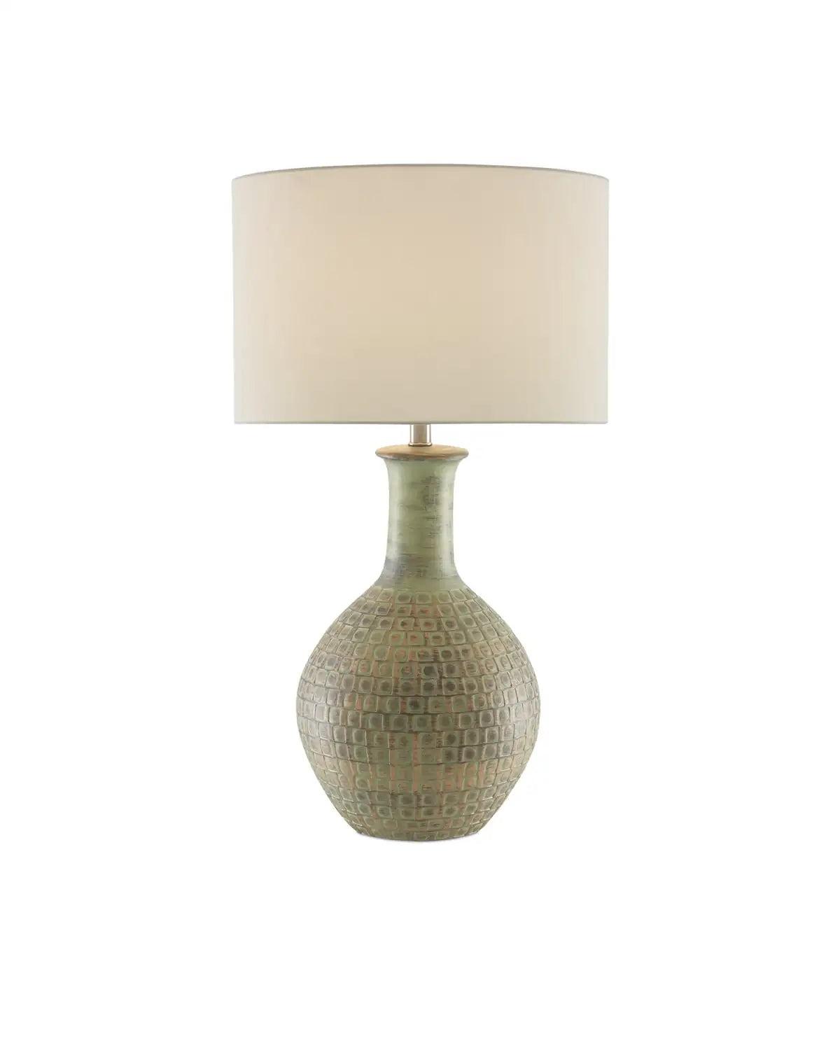 CURREY & COMPANY LORO GREEN TABLE LAMP - Table