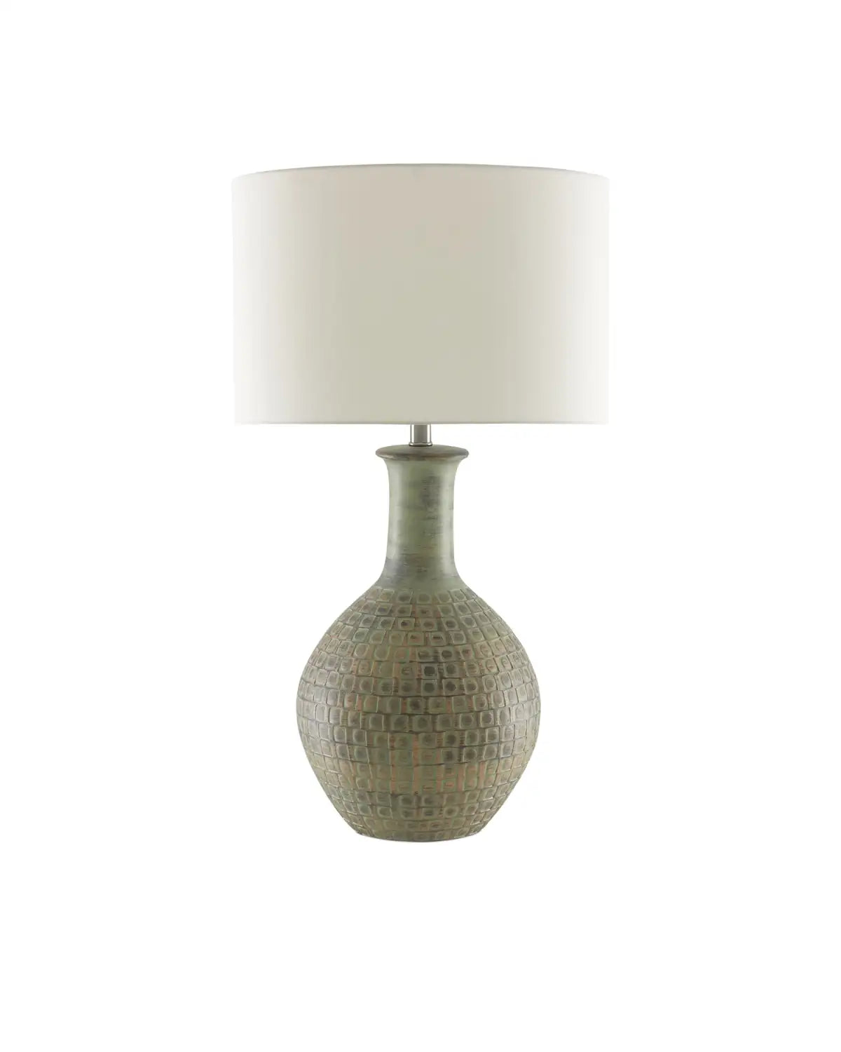 CURREY & COMPANY LORO GREEN TABLE LAMP - Table
