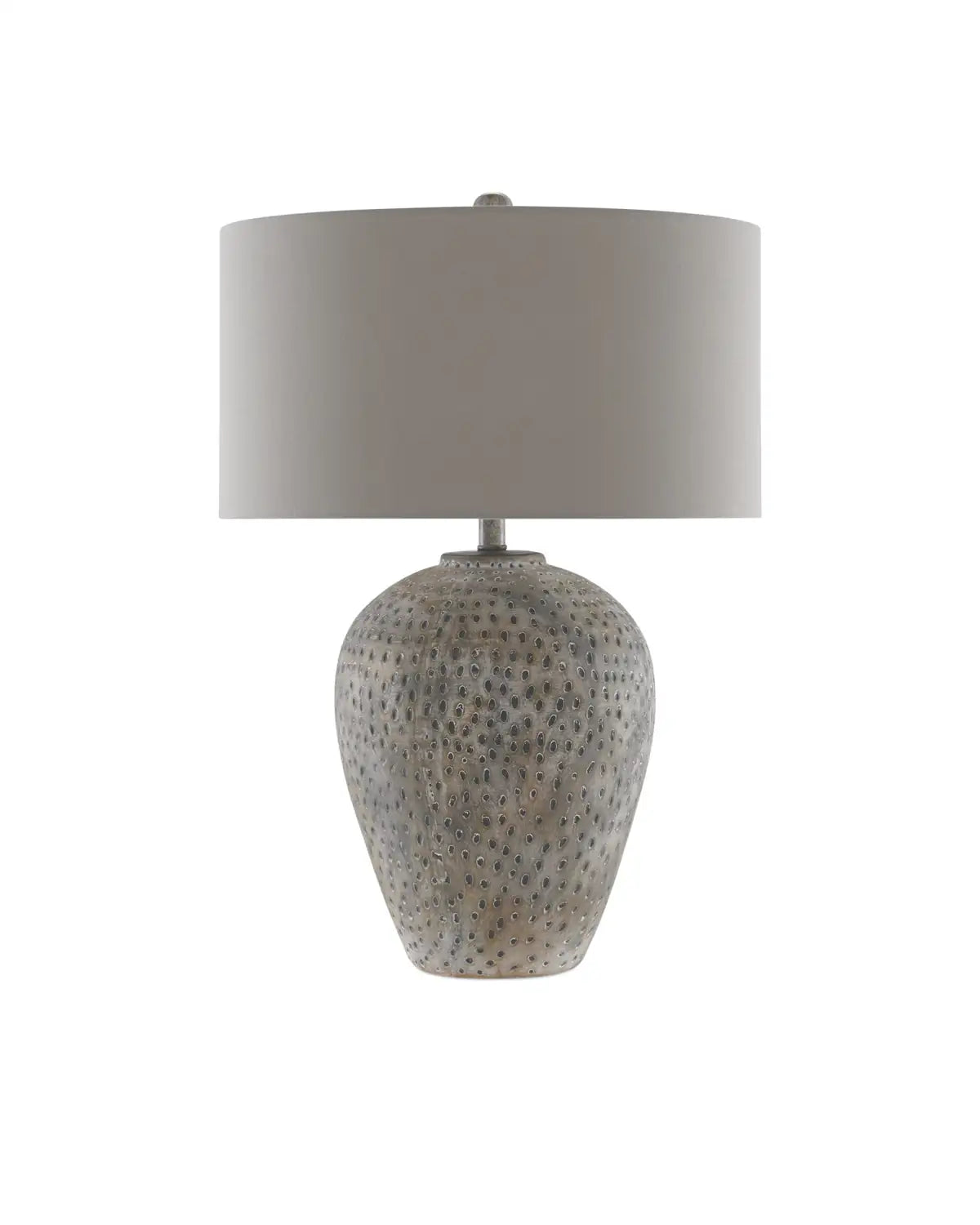 CURREY & COMPANY JUNIUS GRAY TABLE LAMP - Table