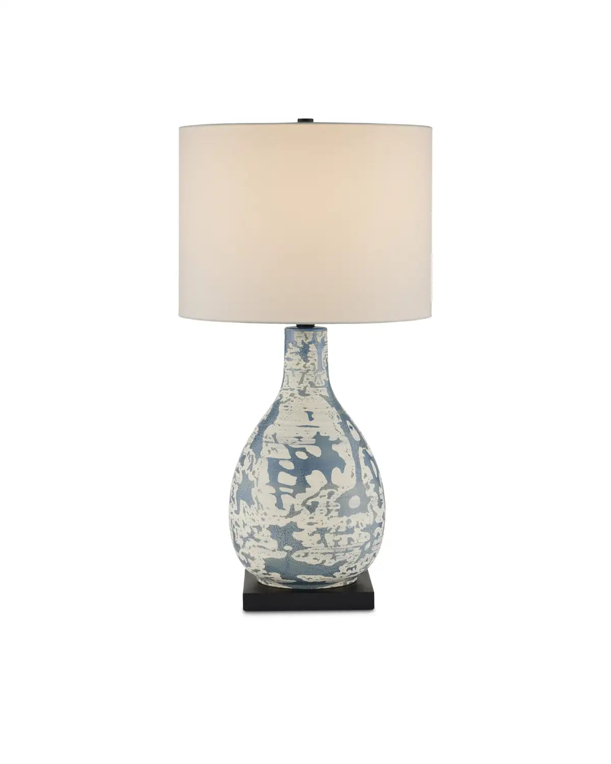CURREY & COMPANY OSTRACON BLUE TABLE LAMP - Table