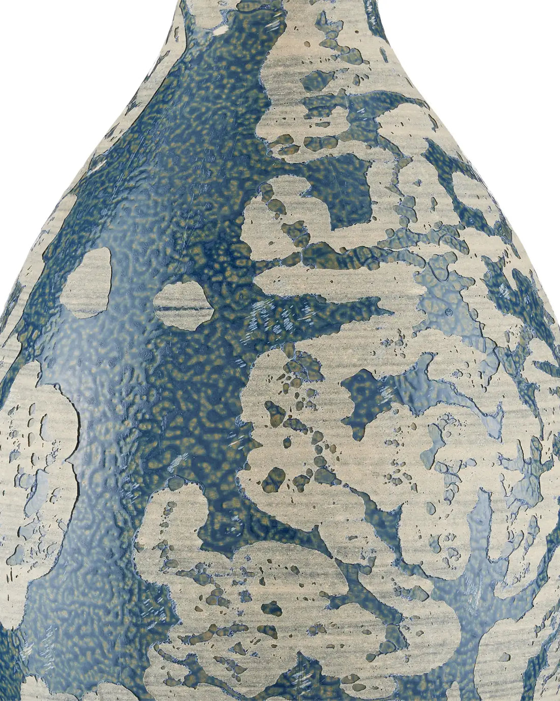 CURREY & COMPANY OSTRACON BLUE TABLE LAMP - Table