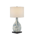 CURREY & COMPANY OSTRACON BLUE TABLE LAMP - Table