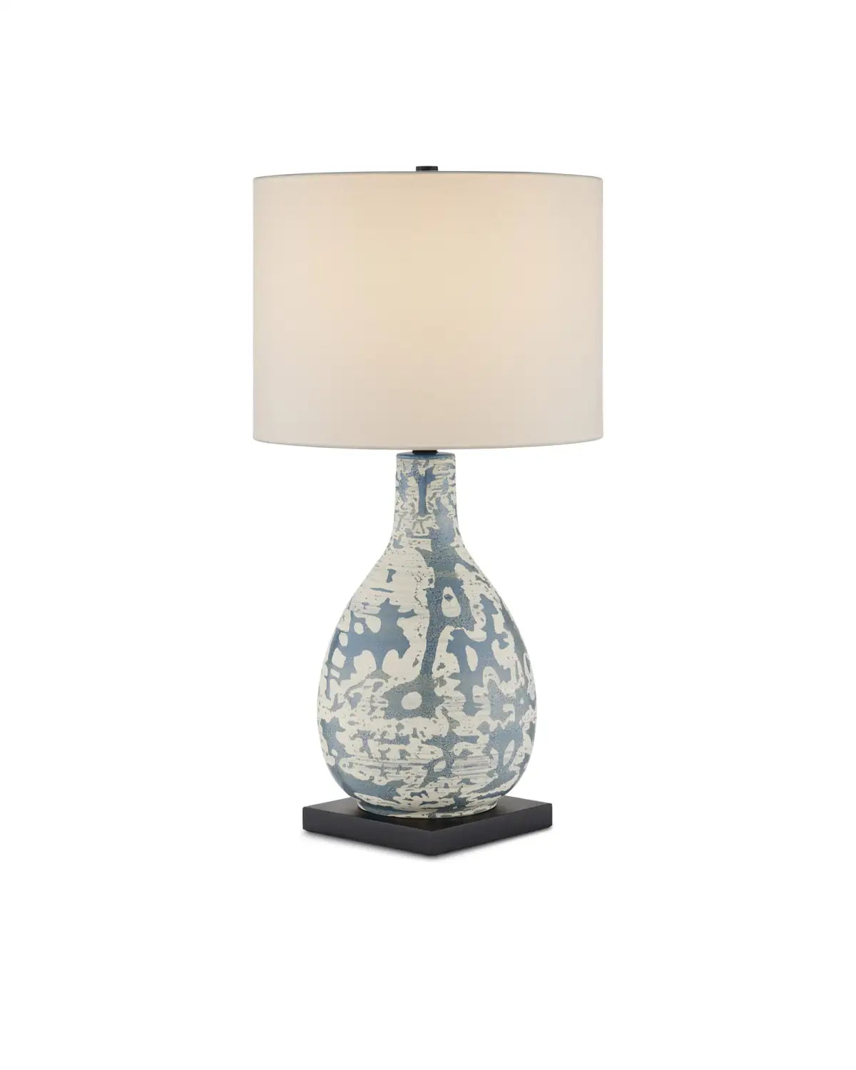 CURREY & COMPANY OSTRACON BLUE TABLE LAMP - Table