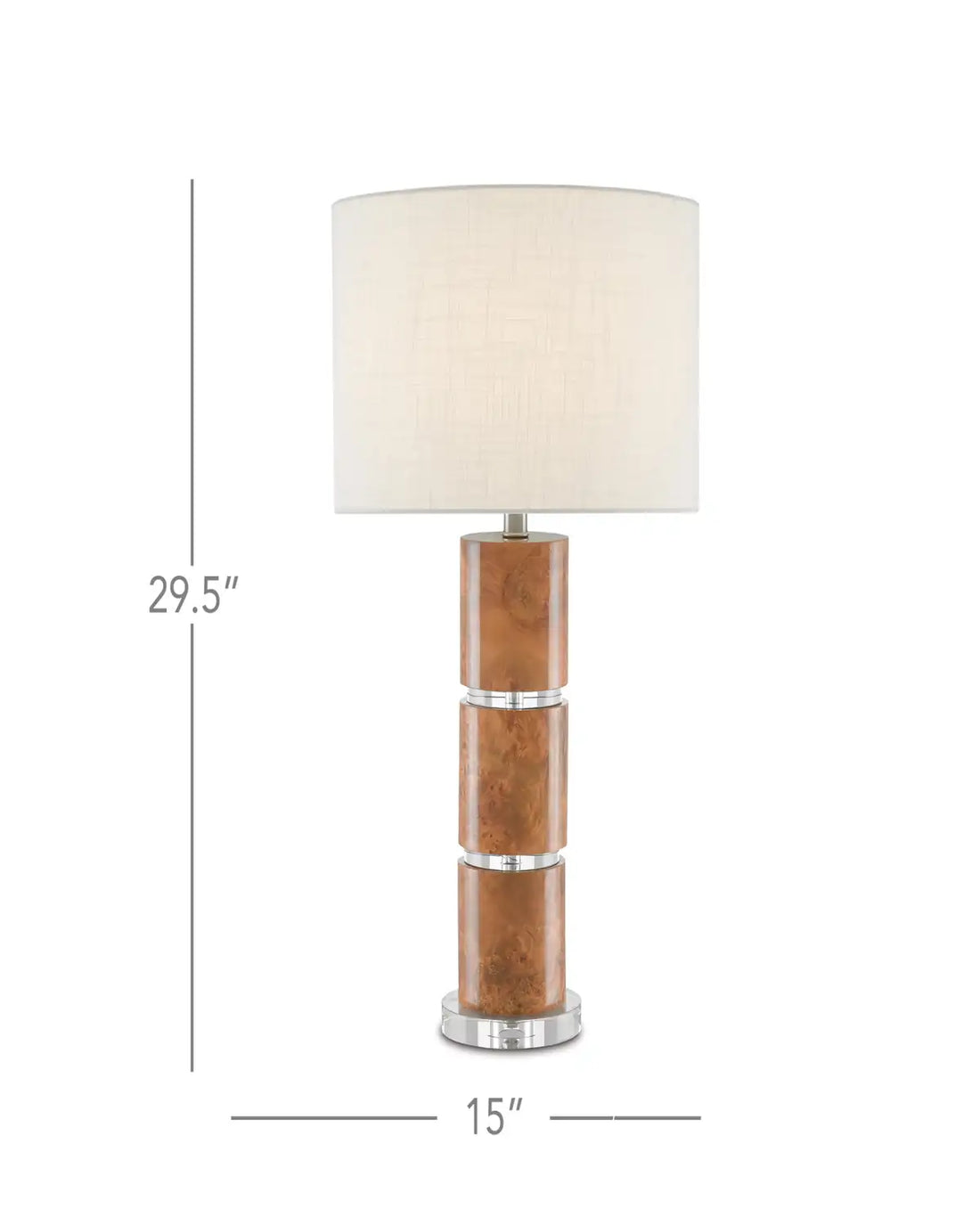 CURREY & COMPANY BIRDSEYE TABLE LAMP - Table