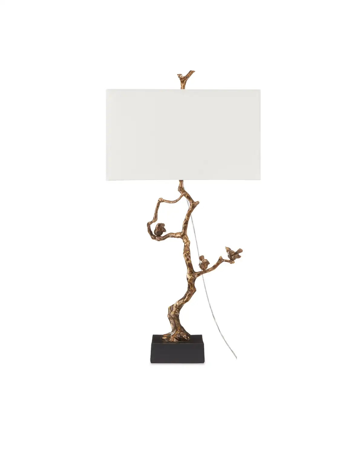 CURREY & COMPANY SHADOWS TABLE LAMP - Table