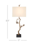 CURREY & COMPANY SHADOWS TABLE LAMP - Table