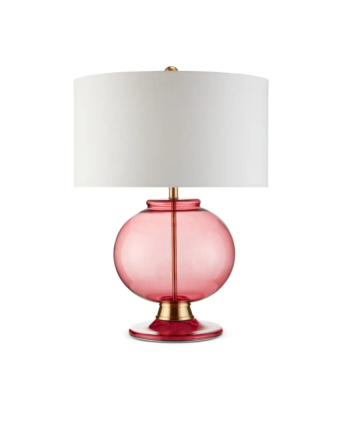 CURREY & COMPANY JOCASTA RED TABLE LAMP - Table