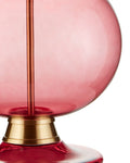 CURREY & COMPANY JOCASTA RED TABLE LAMP - Table