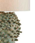 CURREY & COMPANY SEA URCHIN GREEN TABLE LAMP - Table