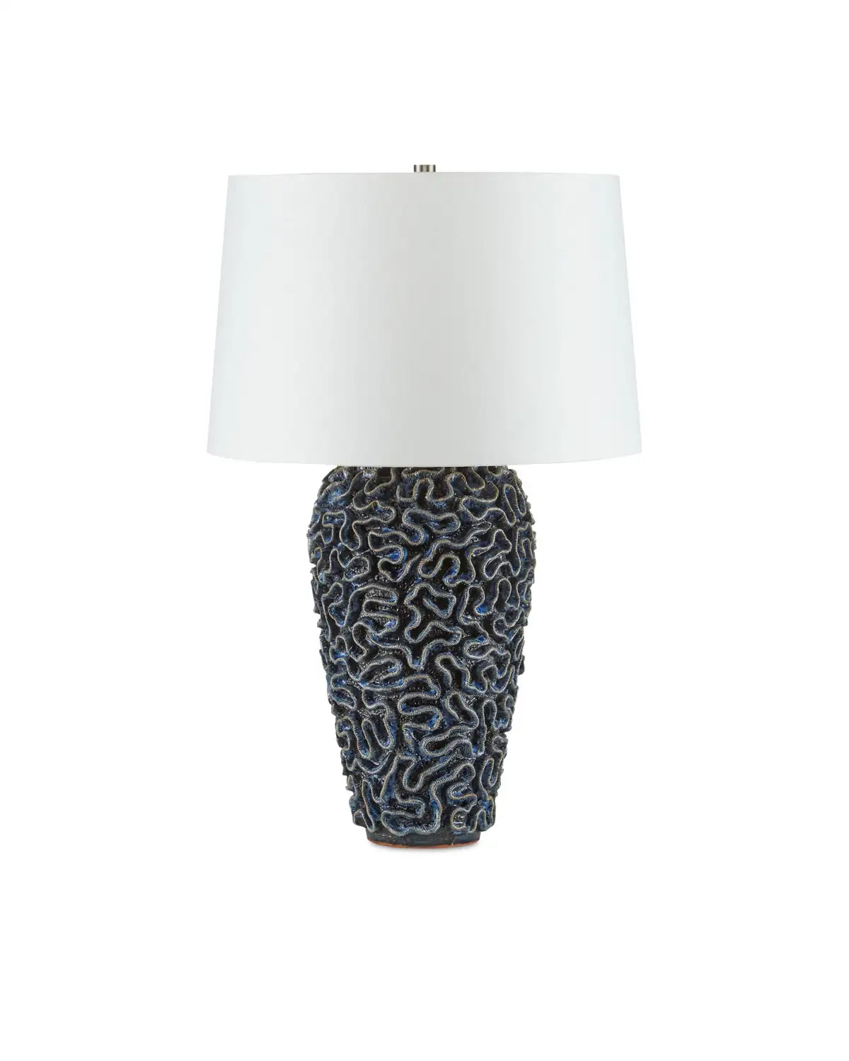 CURREY & COMPANY MILOS BLUE TABLE LAMP - Table