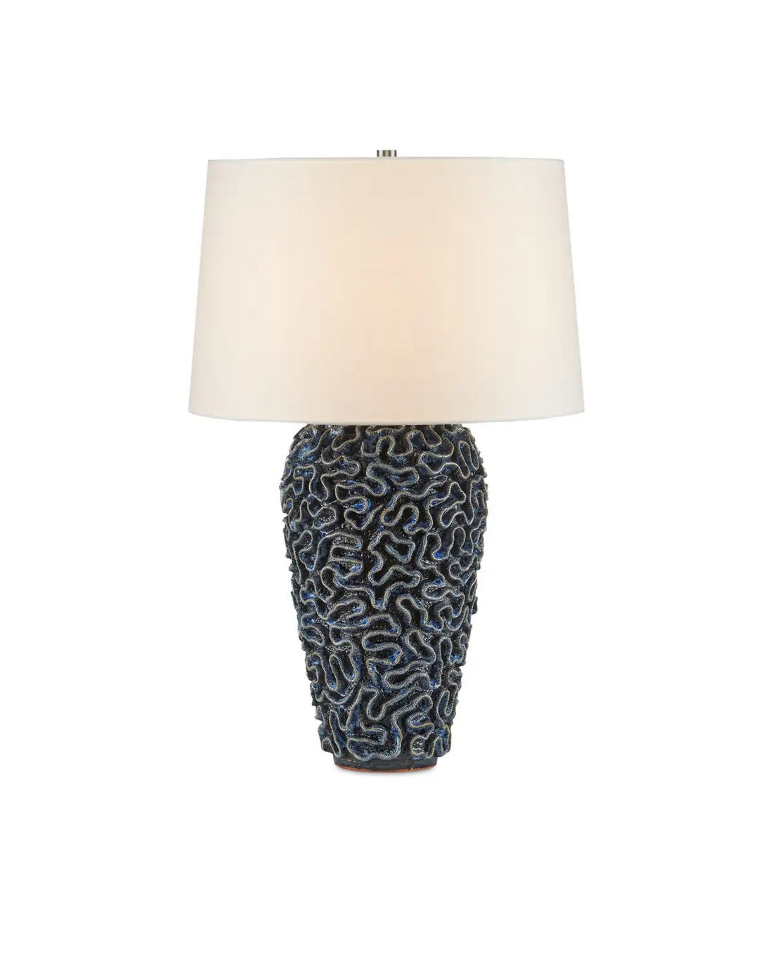 CURREY & COMPANY MILOS BLUE TABLE LAMP - Table