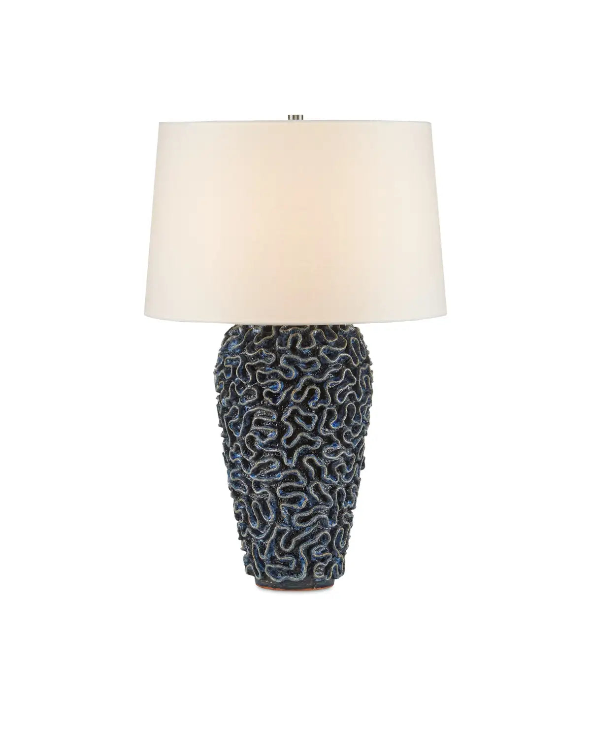 CURREY & COMPANY MILOS BLUE TABLE LAMP - Table