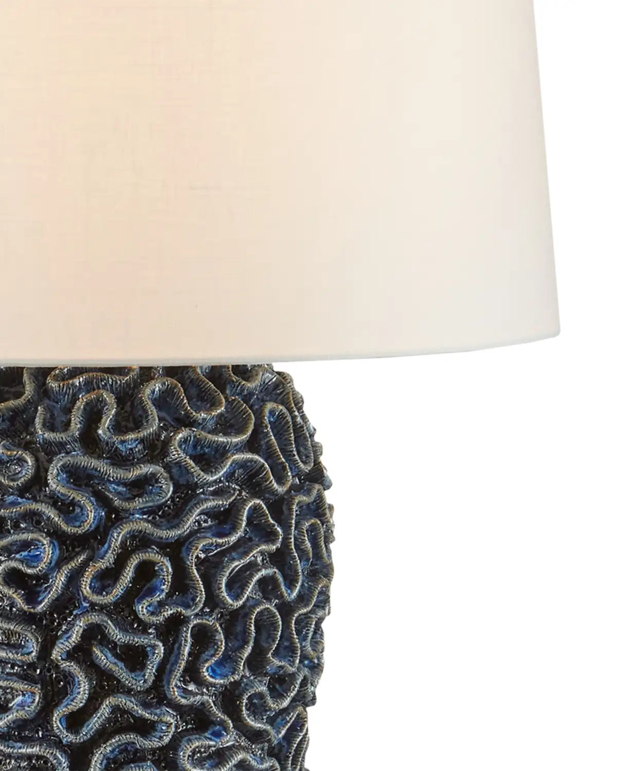 CURREY & COMPANY MILOS BLUE TABLE LAMP - Table