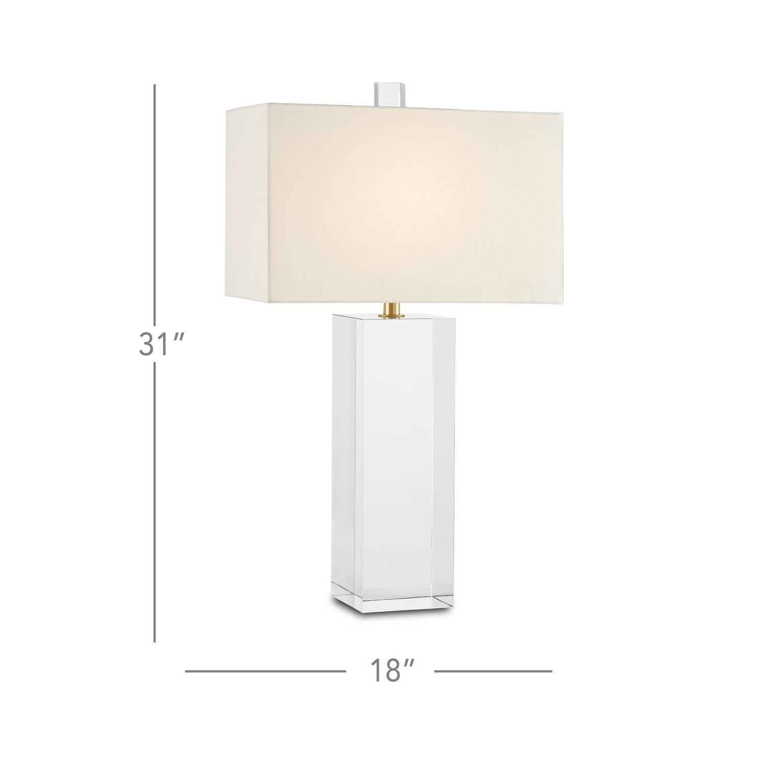 CURREY & COMPANY CLARA TABLE LAMP - Table