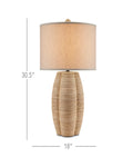 CURREY & COMPANY KARNAK TABLE LAMP - Table