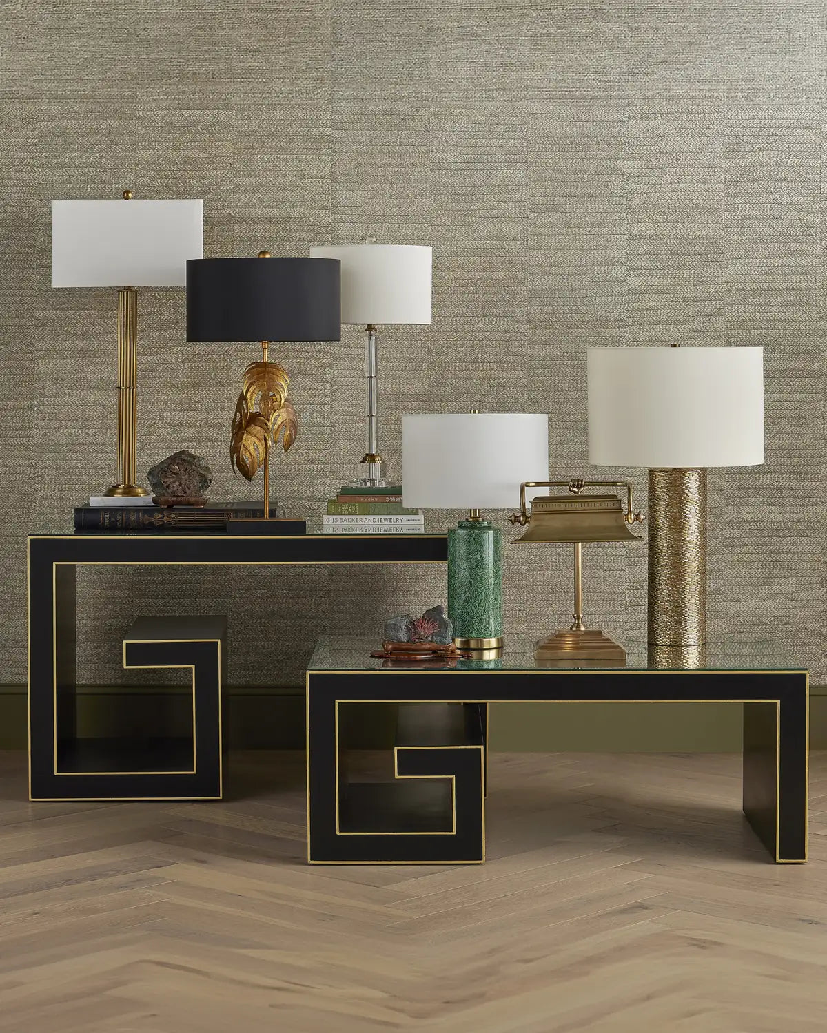 CURREY & COMPANY ALLEGORY TABLE LAMP - Table