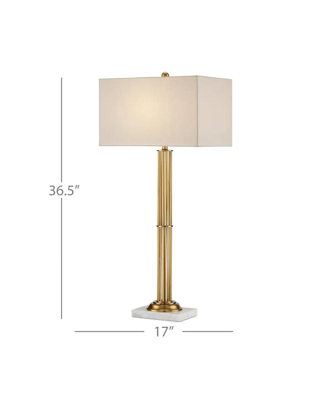 CURREY & COMPANY ALLEGORY TABLE LAMP - Table