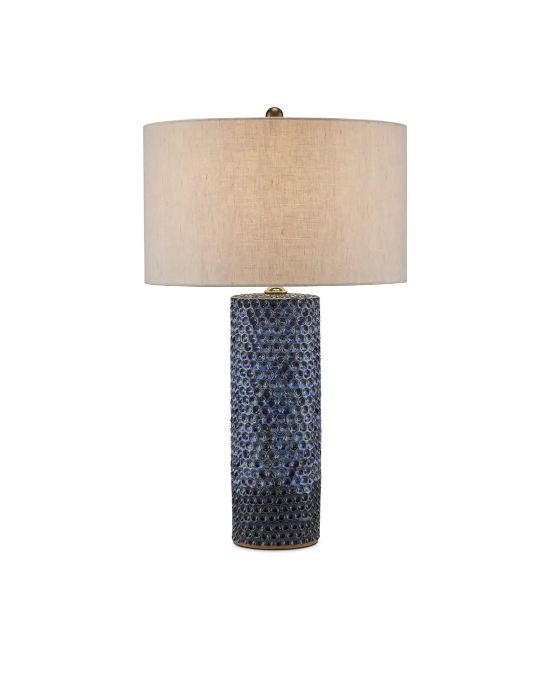 CURREY & COMPANY POLKA DOT BLUE TABLE LAMP - Table
