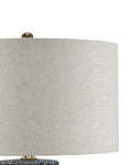 CURREY & COMPANY POLKA DOT BLUE TABLE LAMP - Table