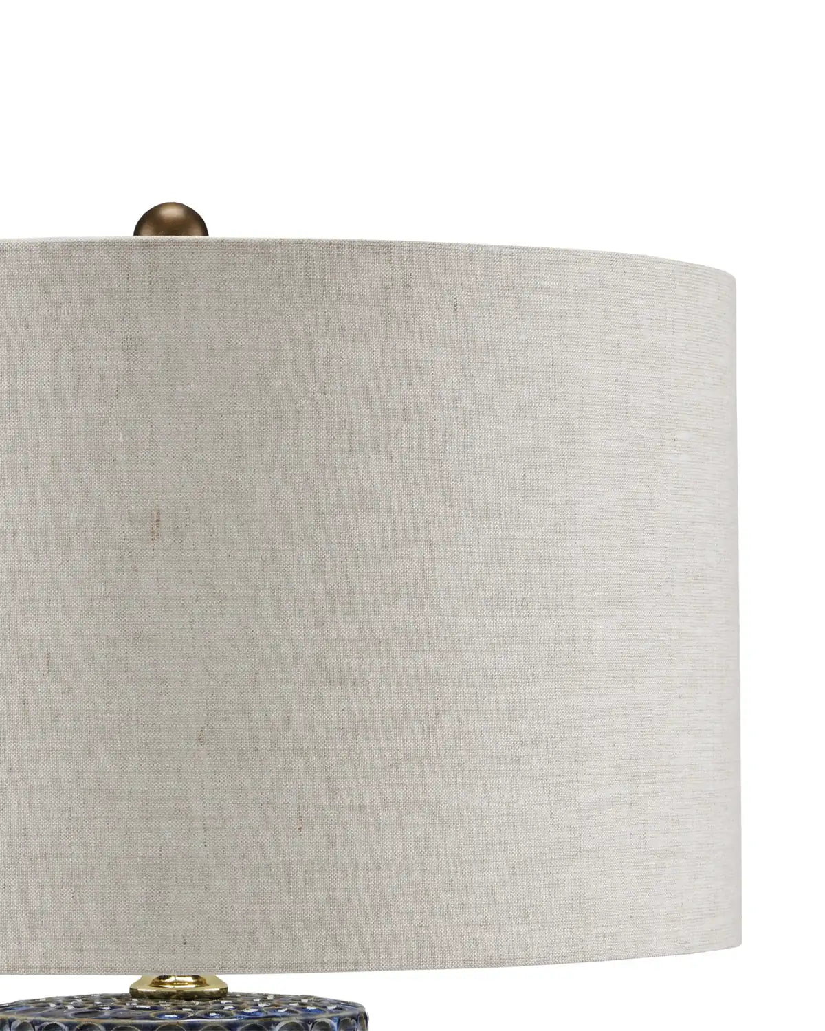CURREY & COMPANY POLKA DOT BLUE TABLE LAMP - Table