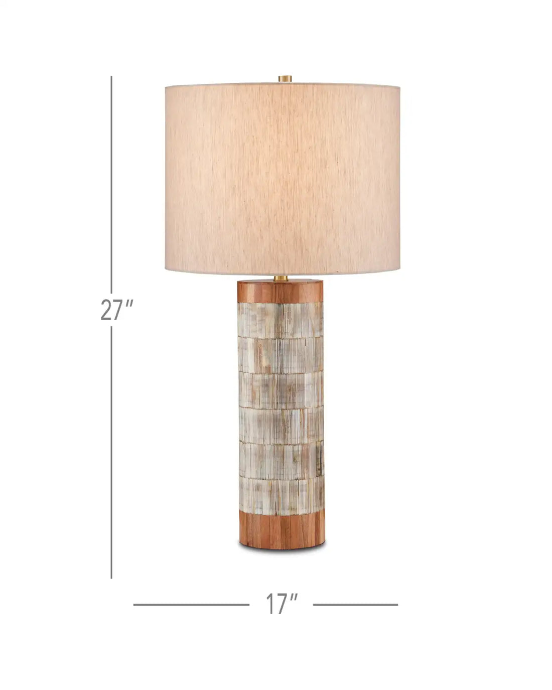CURREY & COMPANY HYSON TABLE LAMP - Table