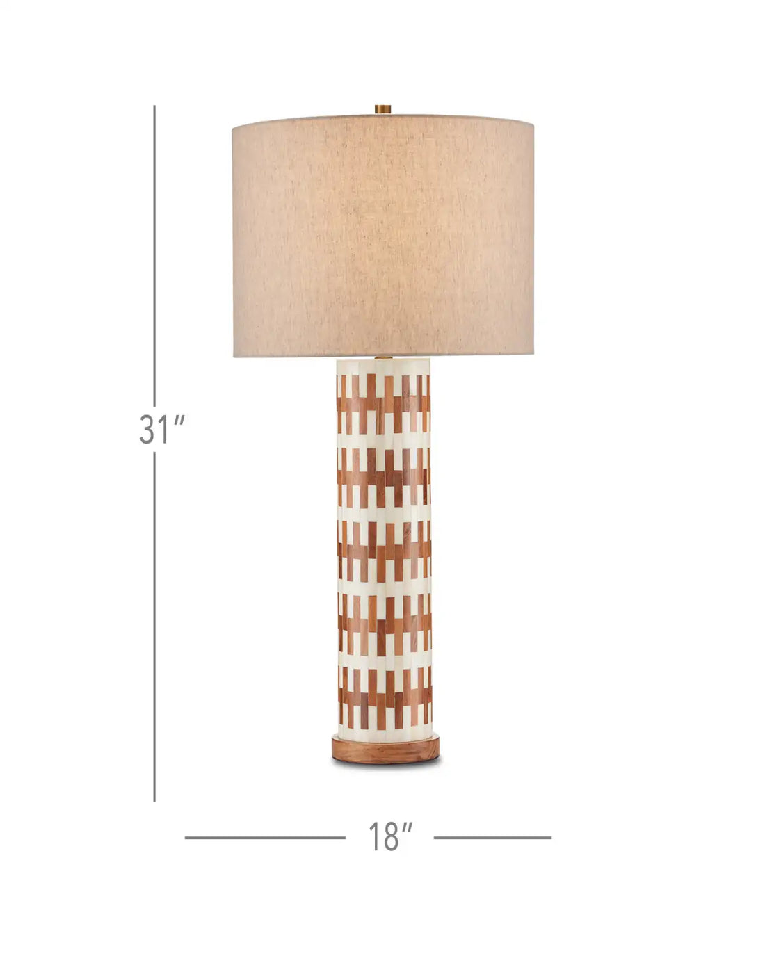 CURREY & COMPANY TIA TABLE LAMP - Table