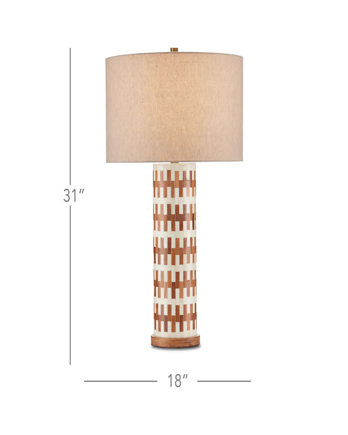CURREY & COMPANY TIA TABLE LAMP - Table