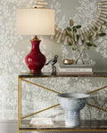 CURREY & COMPANY LILOU RED TABLE LAMP - Table
