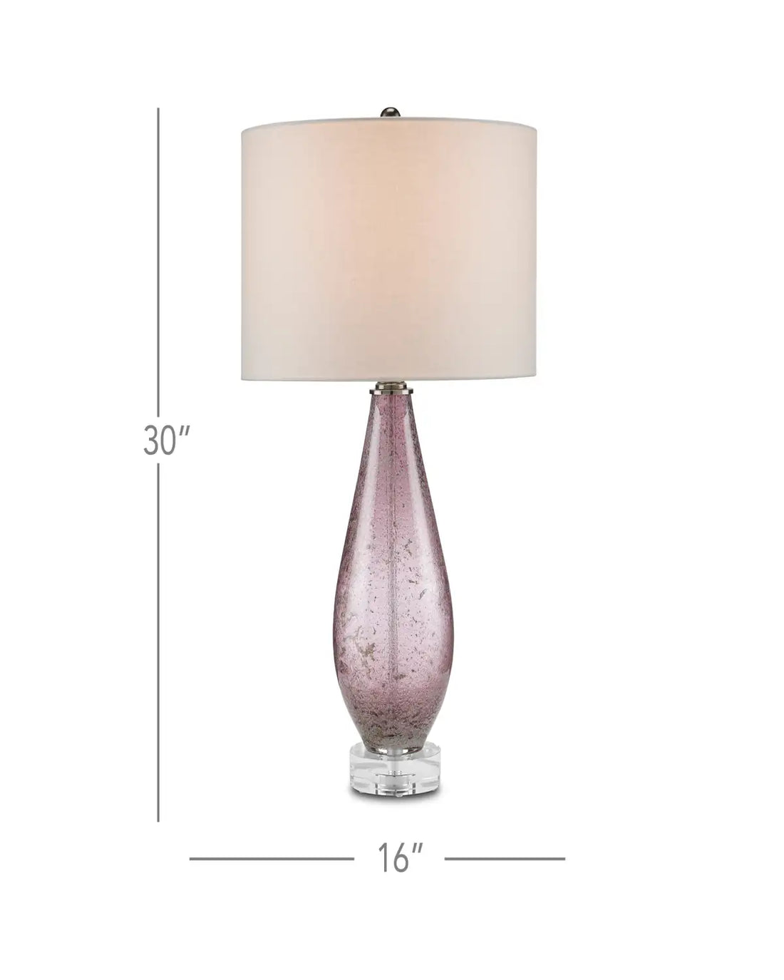 CURREY & COMPANY OPTIMIST PURPLE TABLE LAMP - Table