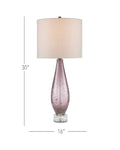 CURREY & COMPANY OPTIMIST PURPLE TABLE LAMP - Table