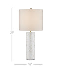 CURREY & COMPANY MERAKI MOTHER OF PEARL TABLE LAMP - Table