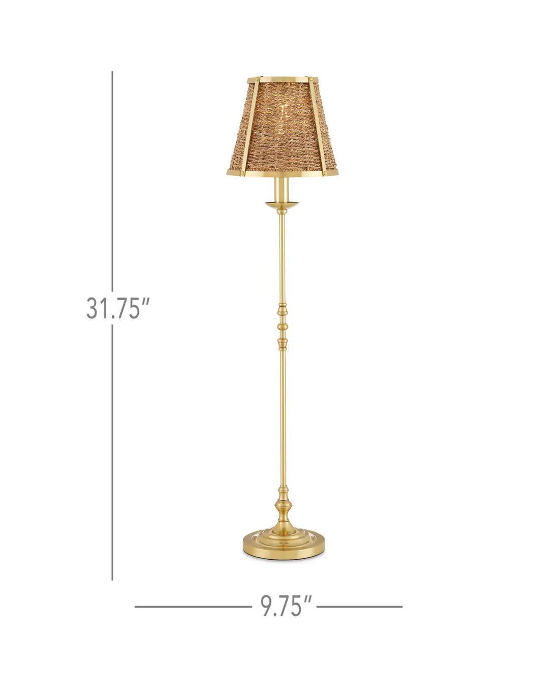 CURREY & COMPANY DEAUVILLE TABLE LAMP - Table