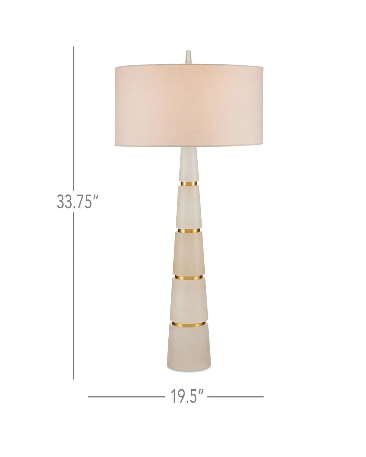 CURREY & COMPANY ELEANORA TABLE LAMP - Table