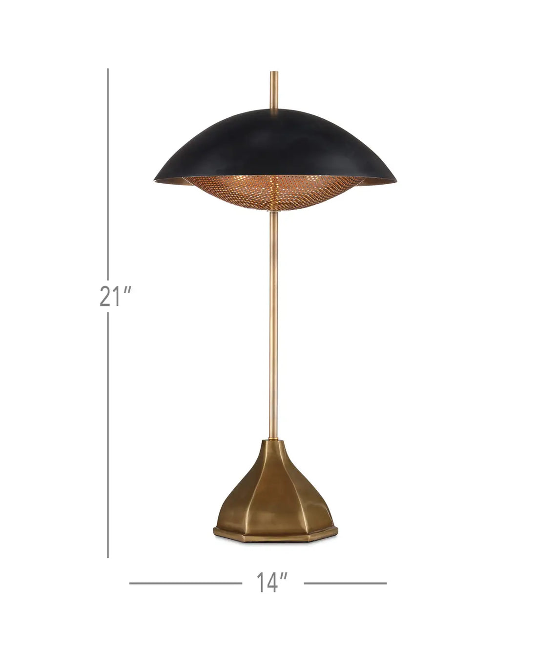 CURREY & COMPANY DOMVILLE TABLE LAMP - Table