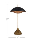 CURREY & COMPANY DOMVILLE TABLE LAMP - Table
