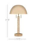 CURREY & COMPANY MILES TABLE LAMP - Table