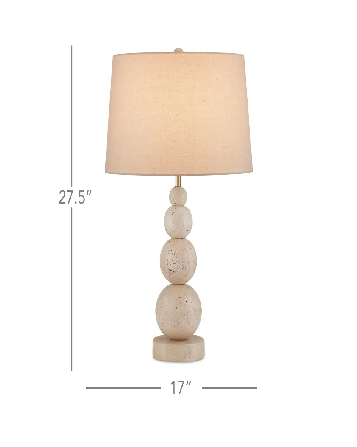 CURREY & COMPANY NIOBE TABLE LAMP - Table